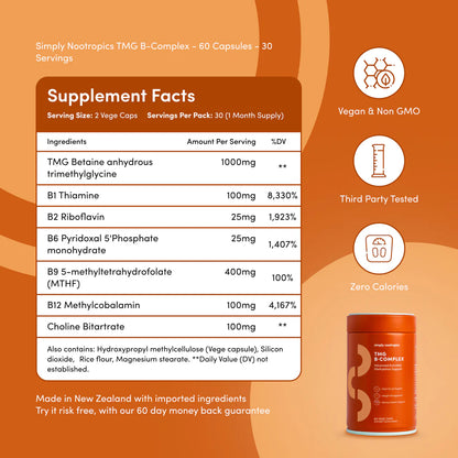 TMG B-Complex Capsules